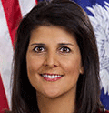 South Carolina Governor Nikki Haley
